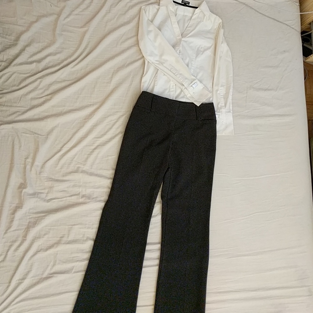 Professional black dress pants
